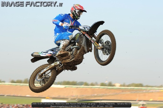 2009-10-04 Franciacorta - Motocross delle Nazioni 0458 Warm up group 1 - David Philippaerts - Yamaha 450 ITA